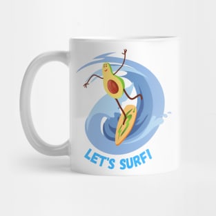 Avocado Surf Mug